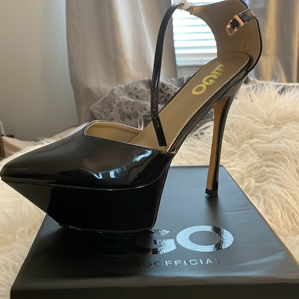 Brand New Ego Shoes Better World Platform Heels, UK Size 7, US Size 9, High Heel